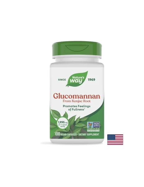 Nature’s Way глюкоманан - 665 mg, 100 капсули